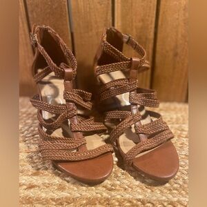 NWOB Sugar Strappy 3” Chunky Heel Sandal